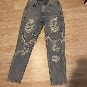 american eagle mom jean size 2